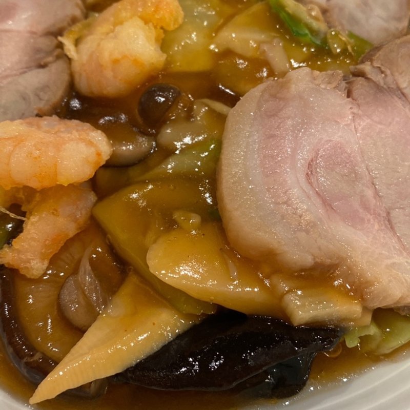 五目あんかけ焼きそば 599kcal(レストラン ローズ)