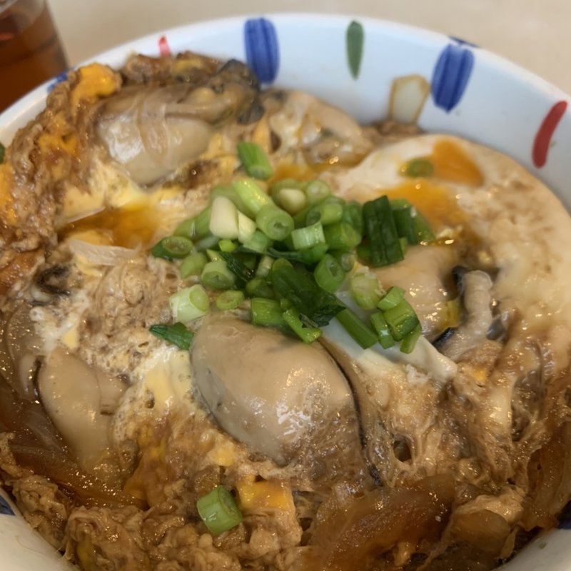 かき丼(とんかつ後楽)