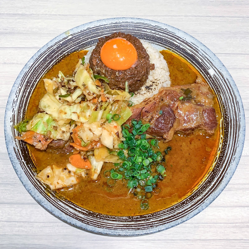 MIX・並・豚・中華アチャール(吉田カレー  )