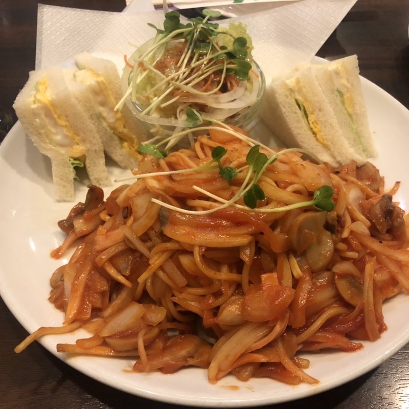 ナポリタンサンドセット(レストハウスポプラ （ポプラ）)