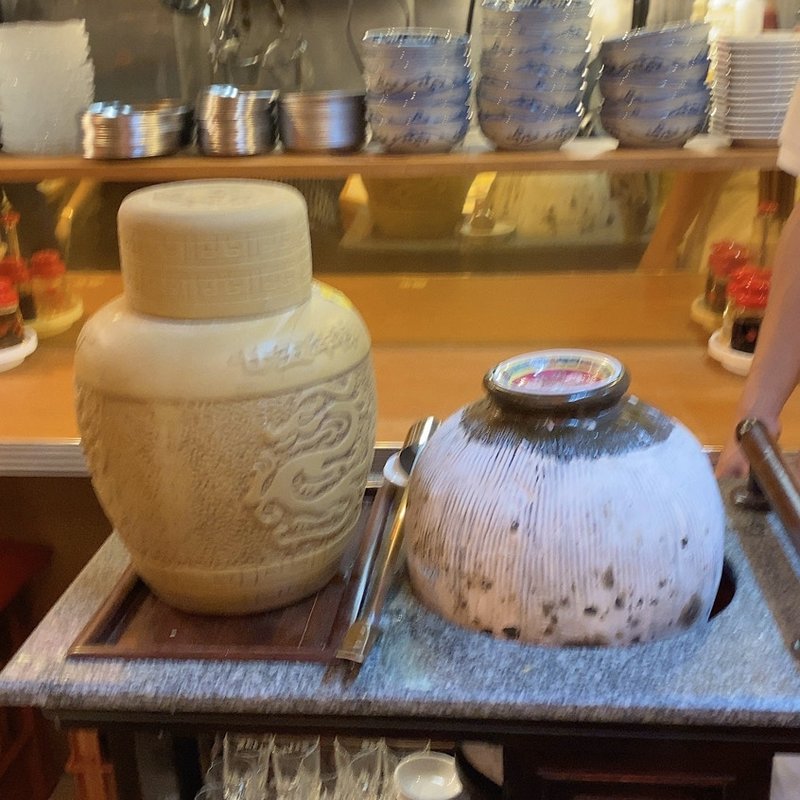 甕出し紹興酒(二十五年、十年)(餃子ニュー伏見)