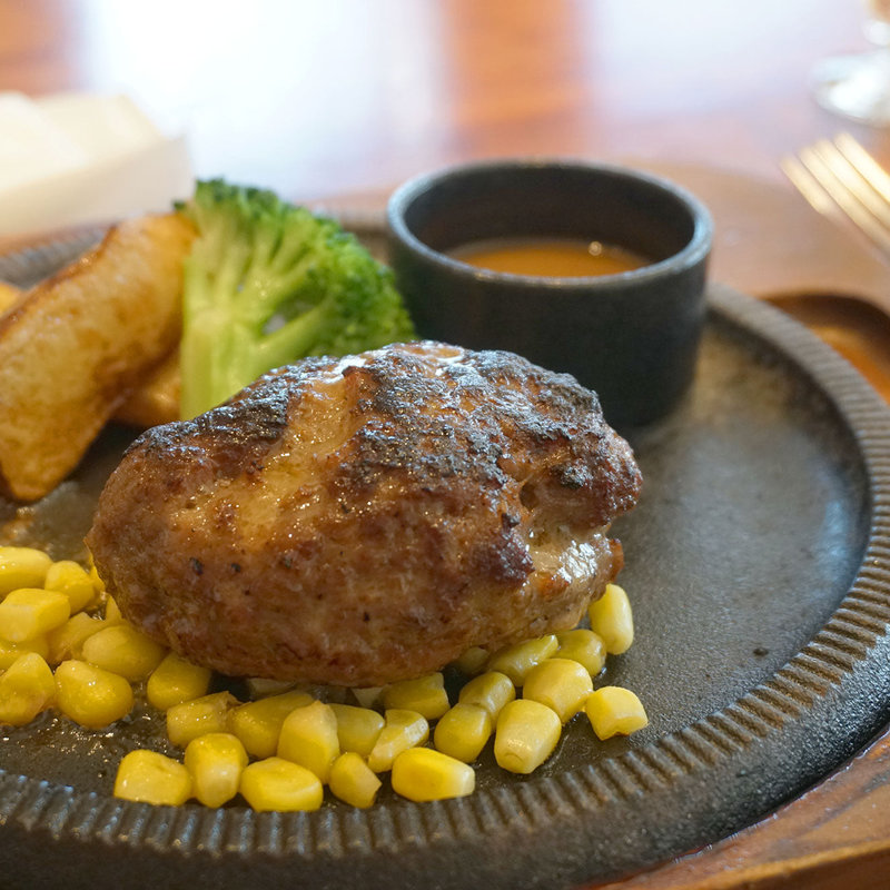 糸島野菜のサラダ ランチセット(ステーキガーデン 糸島風の邱)