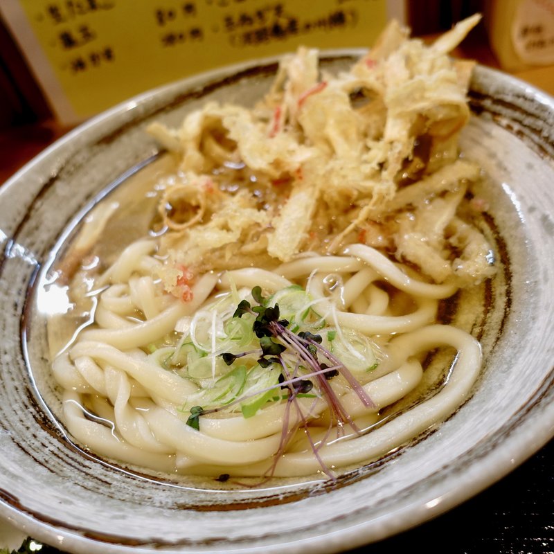 ごぼうかき揚げうどん(やおき)