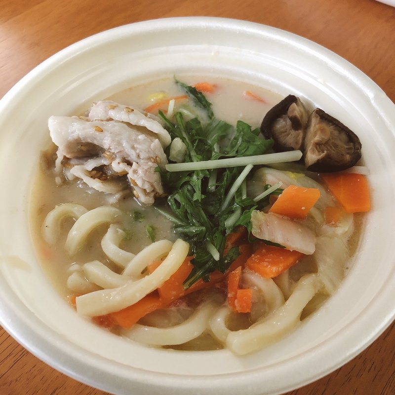 ごま豆乳うどん(セブンイレブン 横浜北寺尾7丁目店)