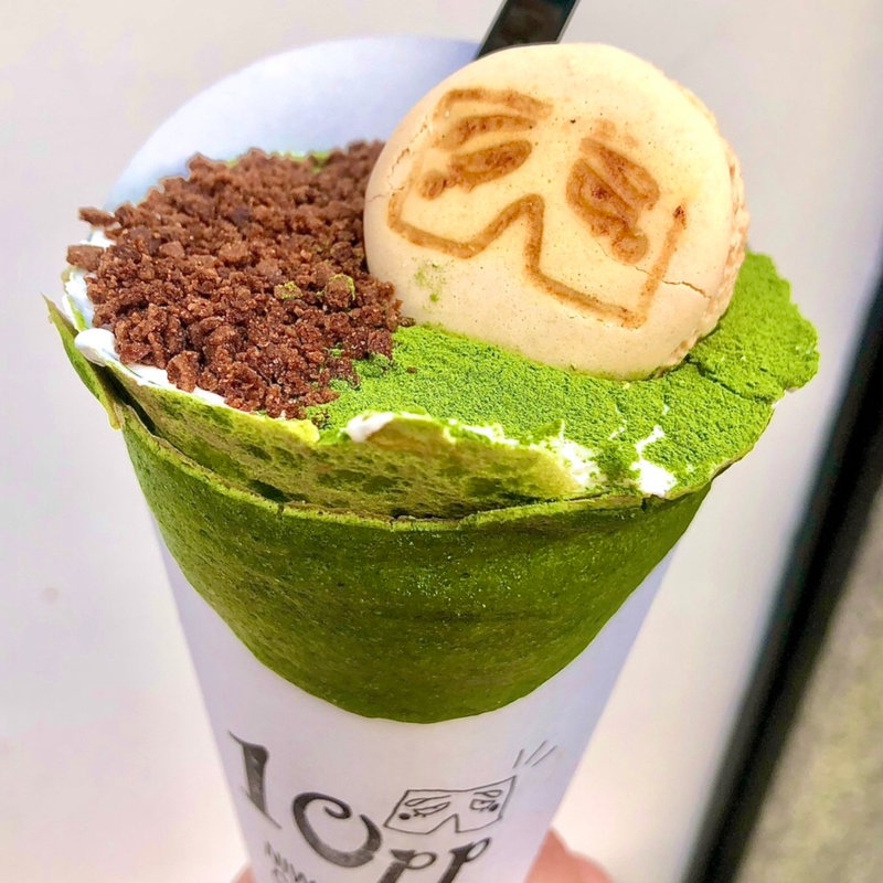 抹茶クランチ(10pp NIWAKA CREPE)