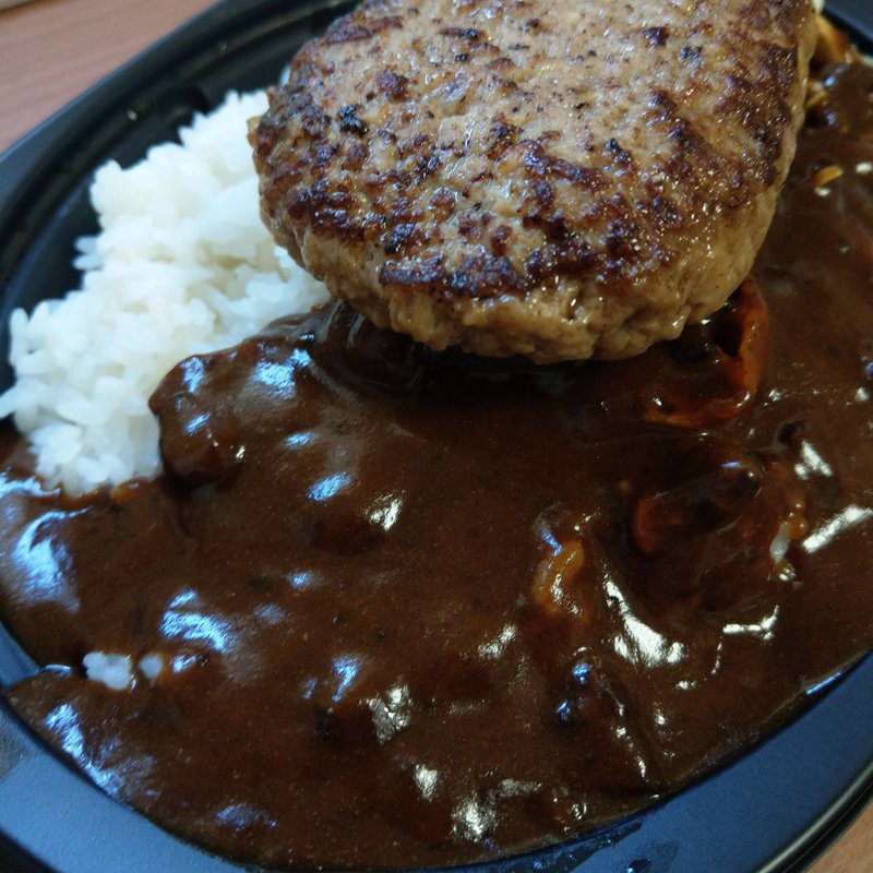 ゴリラ　ハンバーグカレー　中(ゴリラカレー 亀戸店)