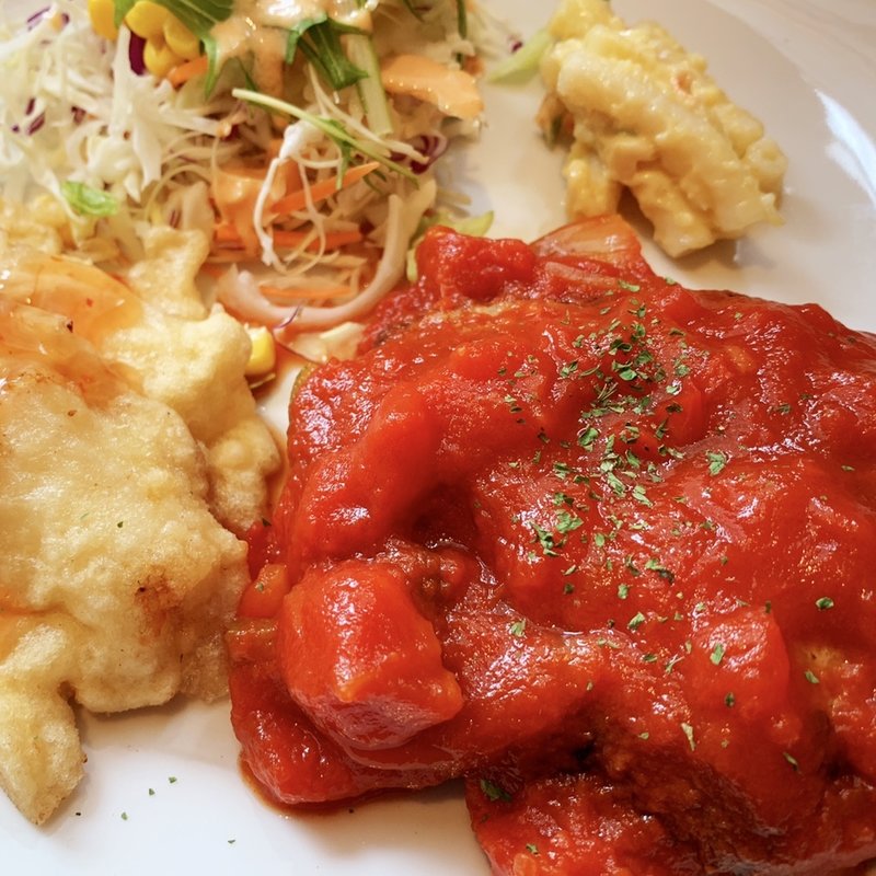 ハンバーグランチ(おにおんとまと )