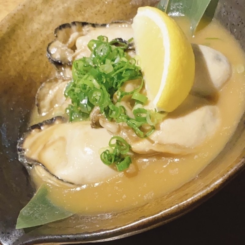 カキのバター正油(かくれ家)