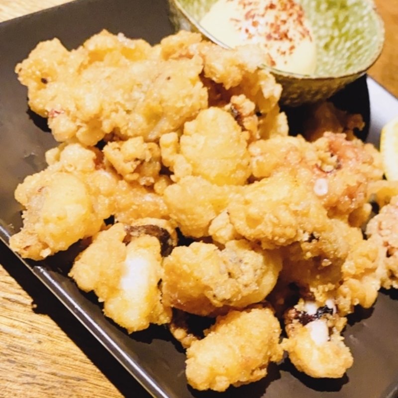 タコの唐揚げ(かくれ家)
