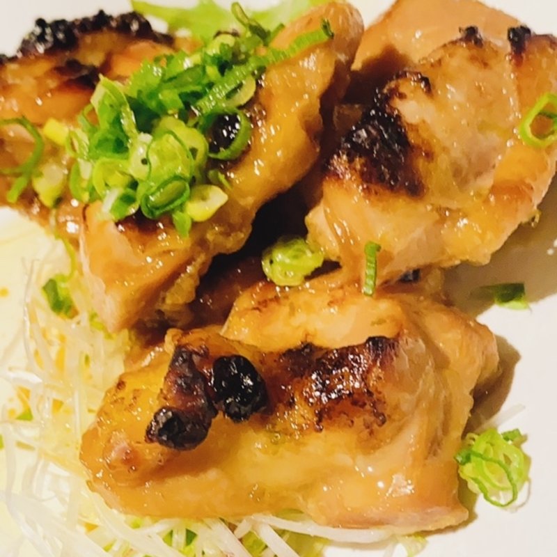 鶏もも肉の柚子胡椒焼き(かくれ家)