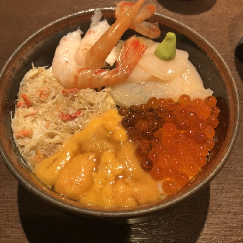 五種お好み丼(きくよ食堂 新千歳空港店)