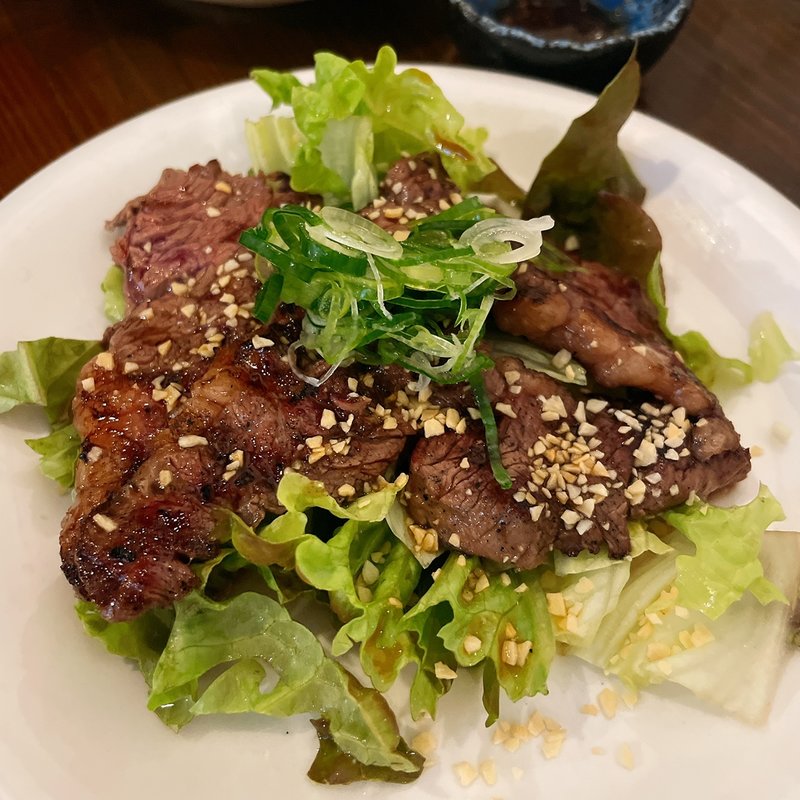 ハラミガーリック(酒菜家ペッシェロッソ)