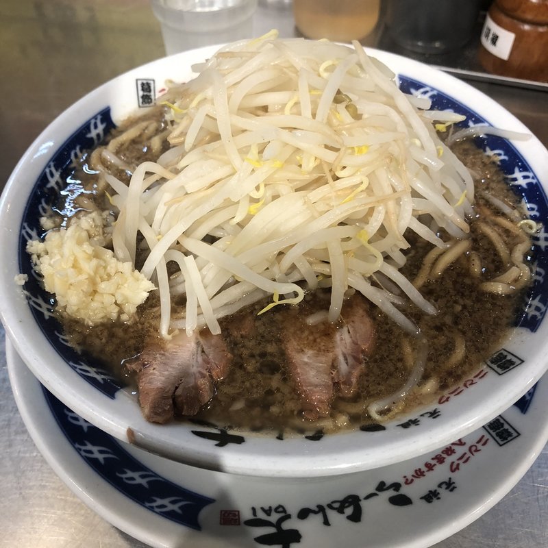 黒ニンニクラーメン(らーめん大 平井店)