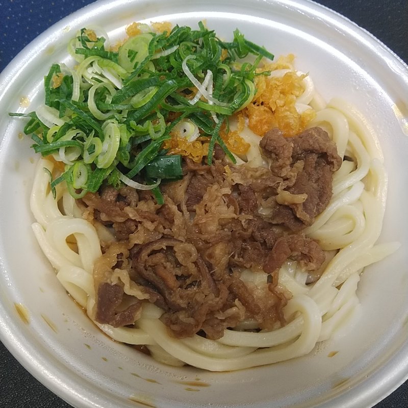 肉ぶっかけうどん　並　テイクアウト(丸亀製麺 一関中里)