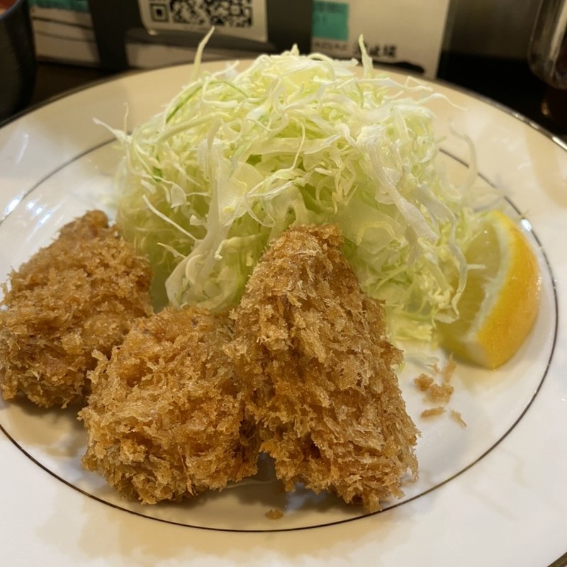 並ヒレとんかつ定食(波止場)
