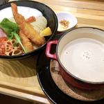 ポルチーニ茸のつけ麺(麺家獅子丸)