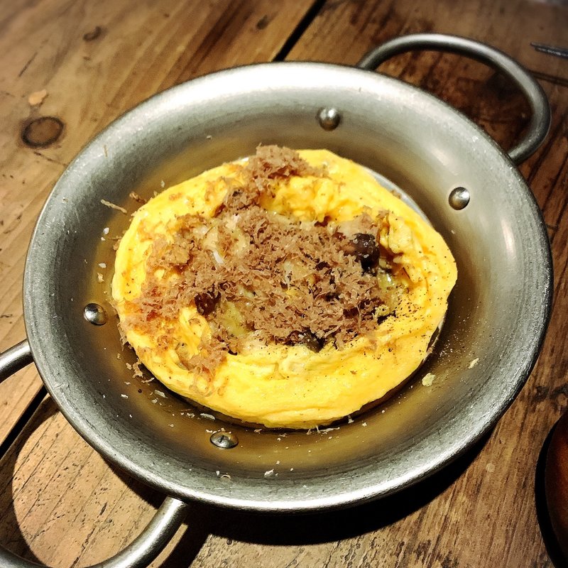 春トリュフのオムレツ(RODEO & CAFE)