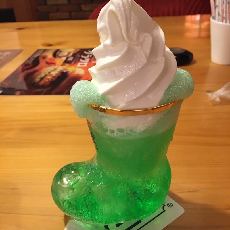 クリームソーダ(コメダ珈琲店 大府共和店)