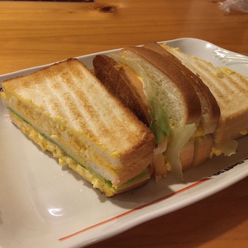 玉子トースト(コメダ珈琲店 大府共和店)