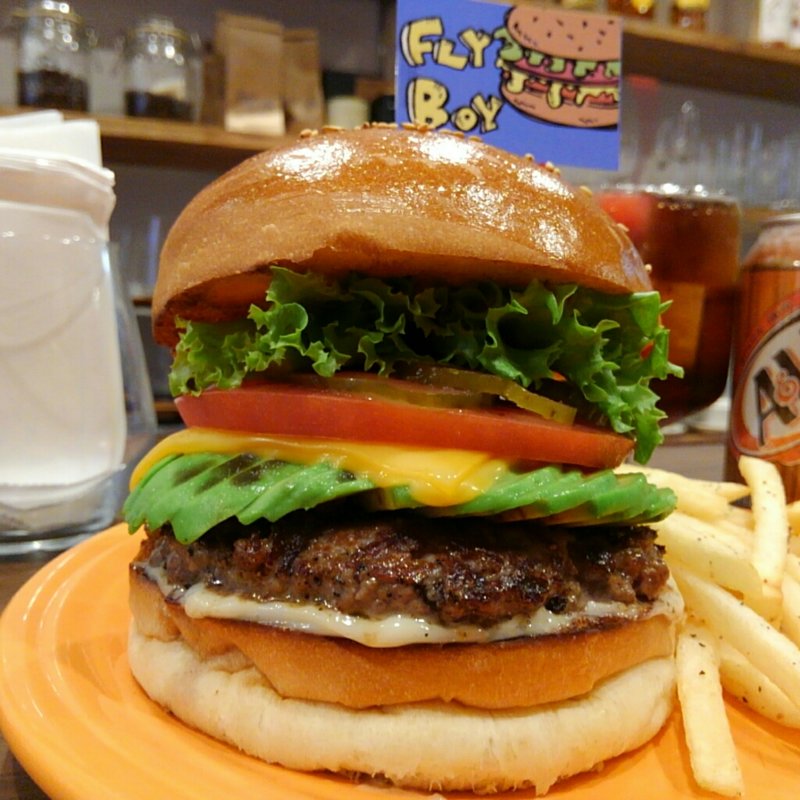 アボカドチーズバーガー(FLY BOY BURGER & COFFEE)