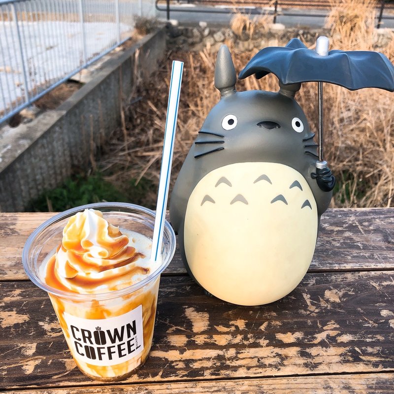 キャラメルクリームシェイク(CROWN COFFEE)