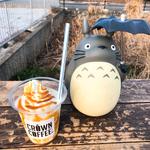キャラメルクリームシェイク(CROWN COFFEE)