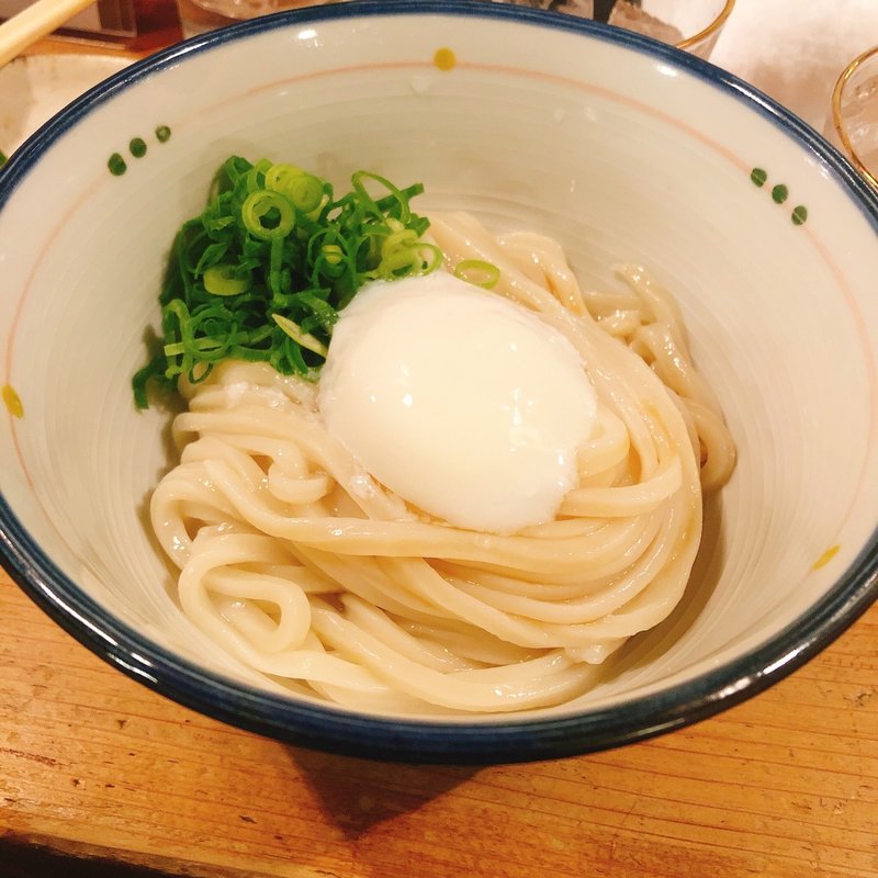 温玉ぶっかけうどん(唄う稲穂)