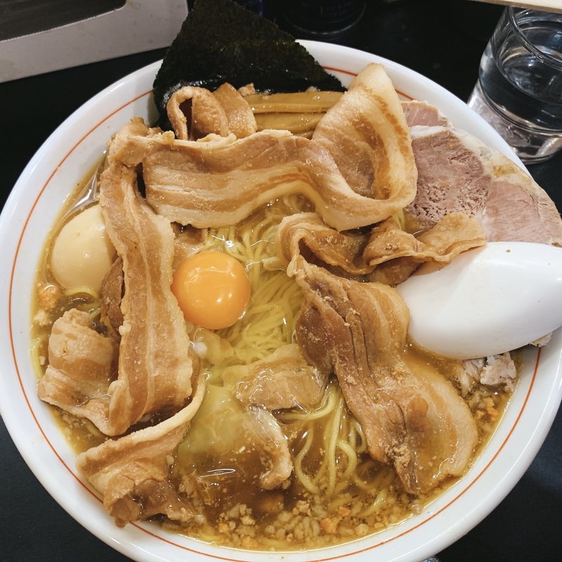 スペシャル（アンコウ）大盛り、つけたま(一条流がんこ総本家分家荒木町)