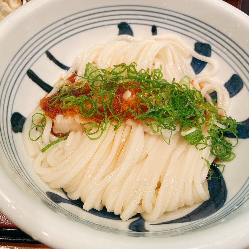 生醤油うどん定食(江戸堀 木田)