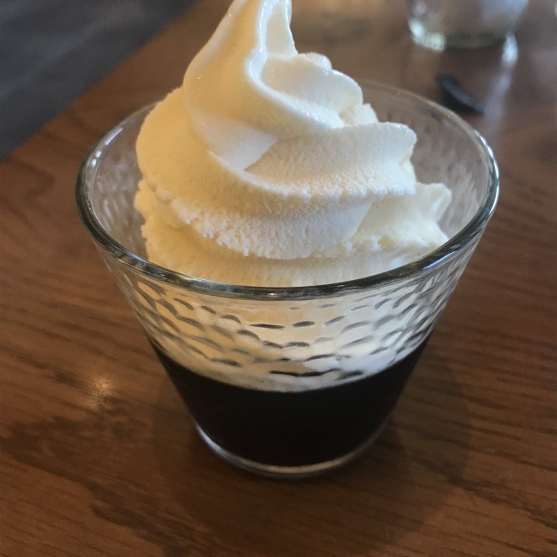 珈琲ゼリーソフト(一凛珈琲 北本店 )