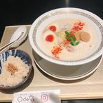 鯛白湯とろり、鯛めしセット(鯛白湯らーめん ○ｄｅ▽)