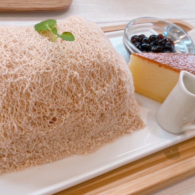 糸かき氷 ミルクティー(seoul cafe)