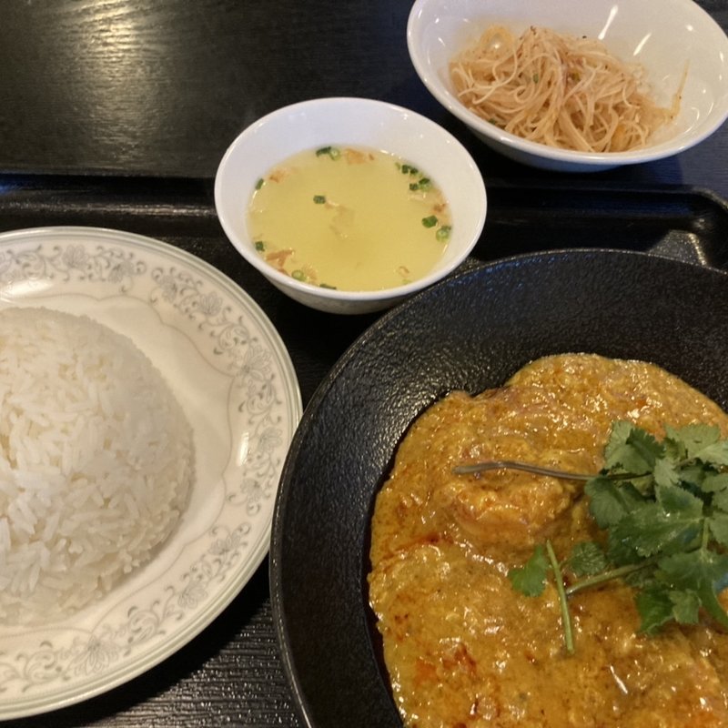 カリープラウン(タイ風エビカレー)(シンガポール・シーフード・リパブリック)