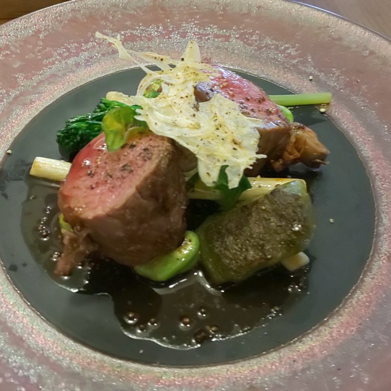 羊のステーキ(ビストロルミエル)