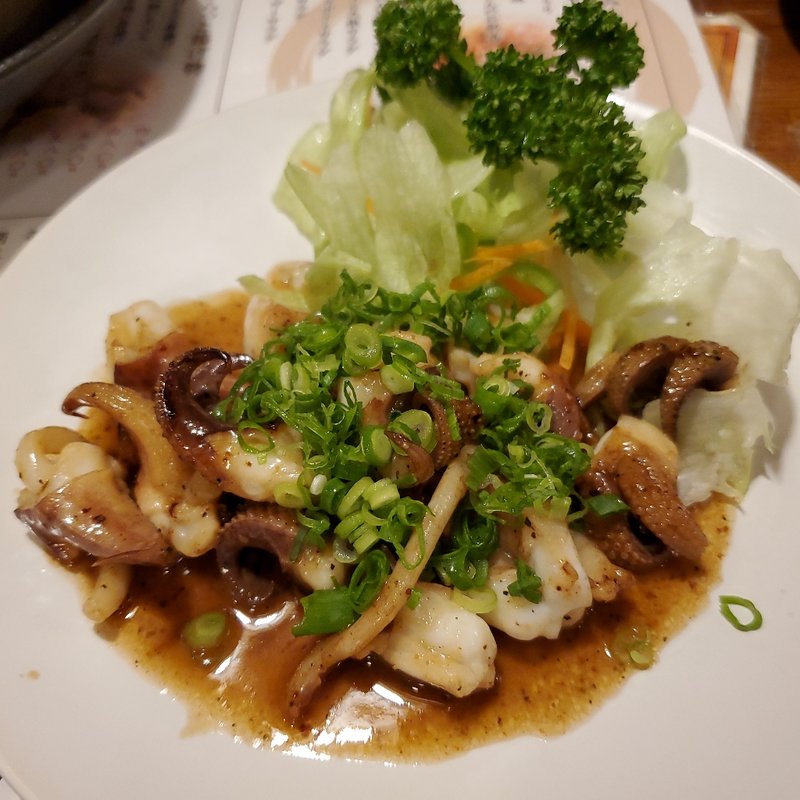 イカ下足バター焼き(とんかつ光助)