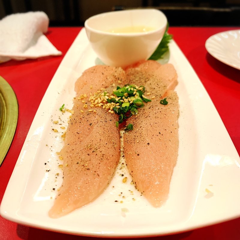 ササミ わさび焼き(鬼亭)