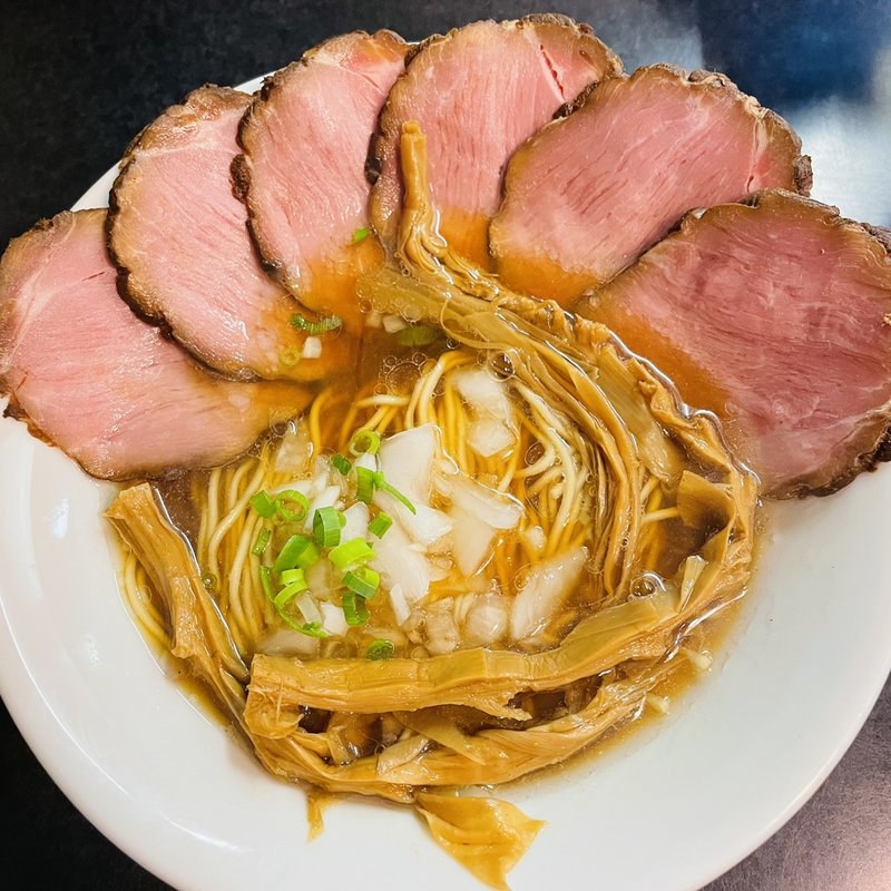 チャーシューそば(麺処 晴)