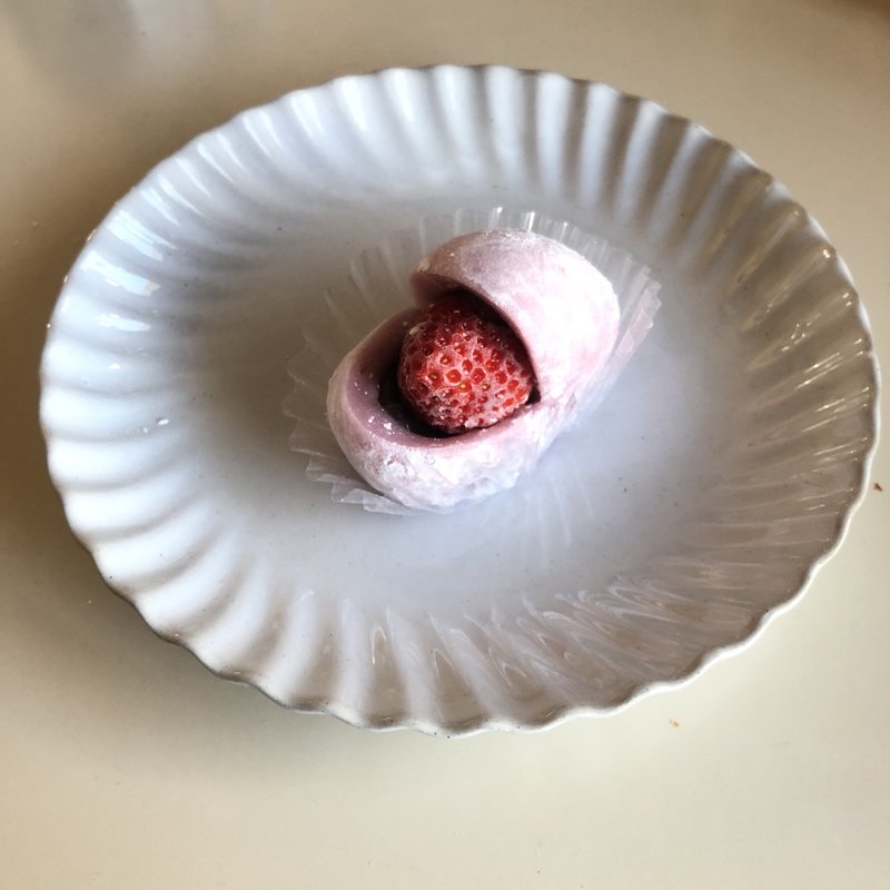 苺大福　粒あん(苺大福の専門店 苺庵)