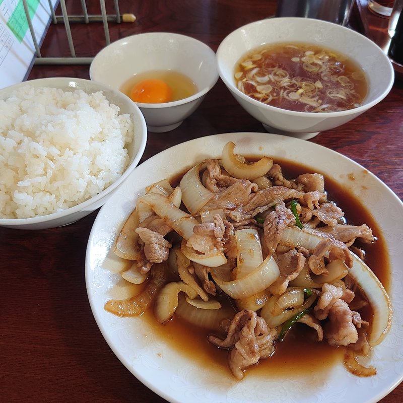 生姜焼き定食(上海楼 )