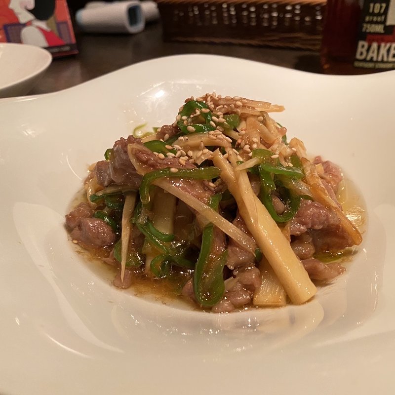 チンジャオロース(ミズナラ カスク)