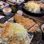 厚揚げロースかつ膳(勝烈亭 新市街本店)
