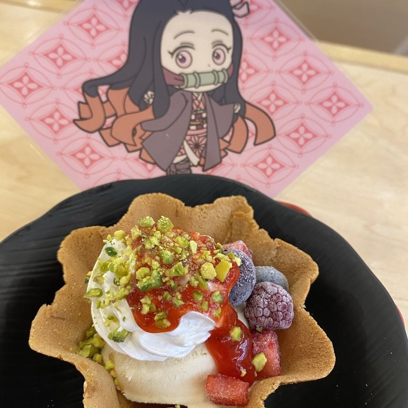 たっぷりベリーアイス(無添くら寿司 志免店)