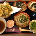 三味そば膳(更科 （さらしな）)
