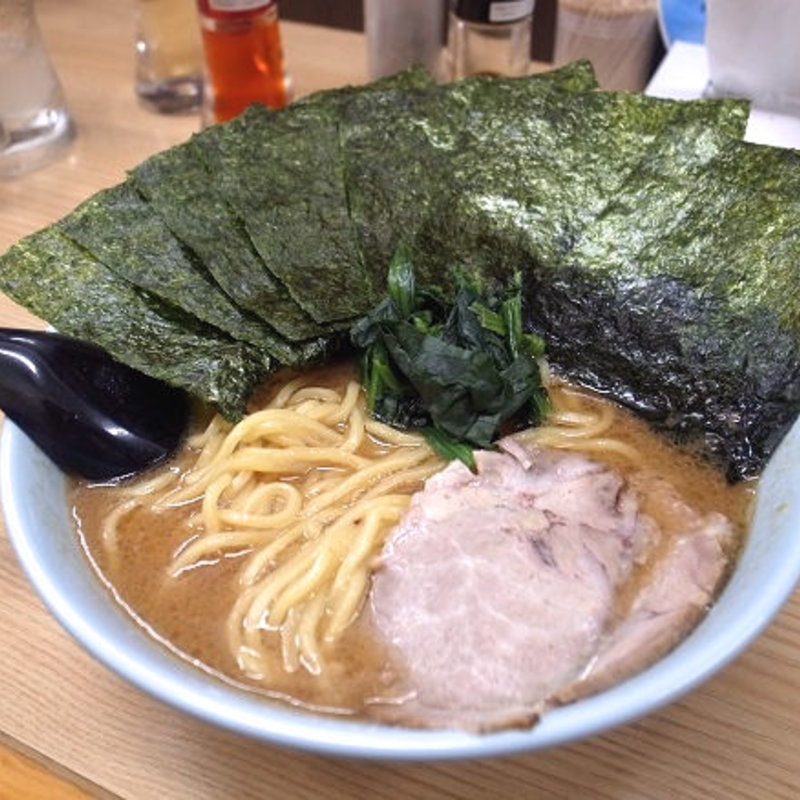 のりらーめん＋大盛り(めん屋 かみいた)