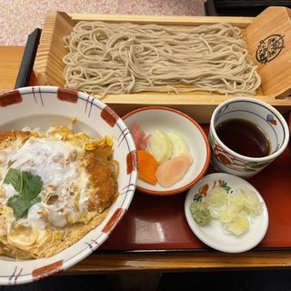 カツ丼そばセット(ばんどう太郎 下館店 )