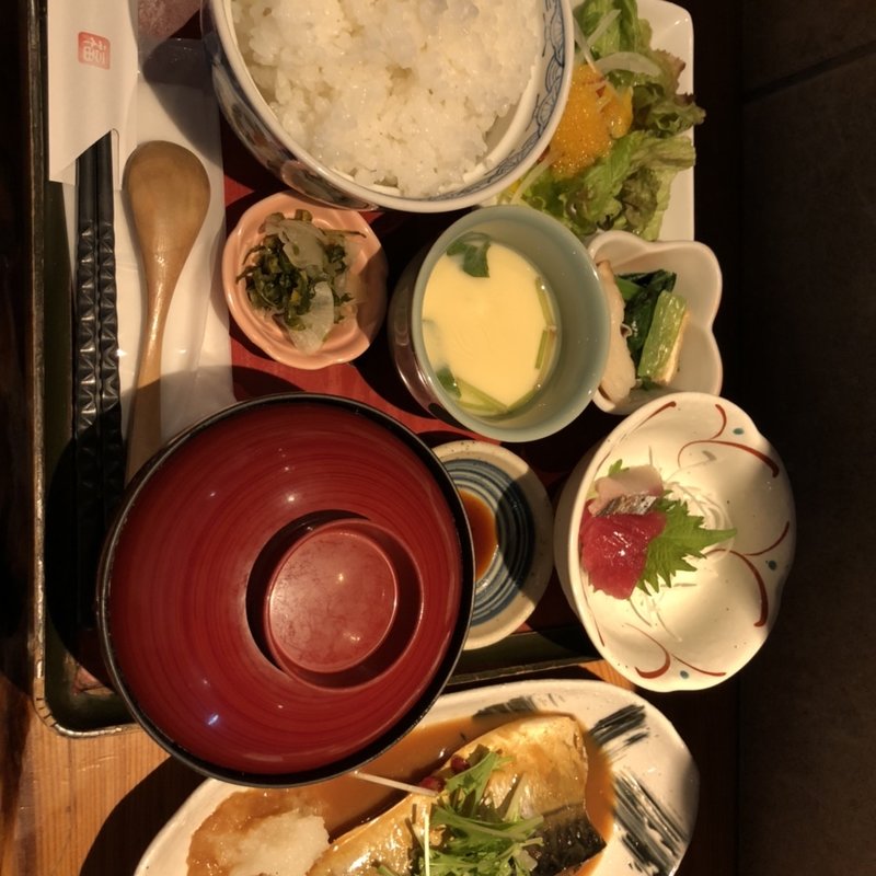 鯖の味噌煮定食(伊達路 （だてじ）)