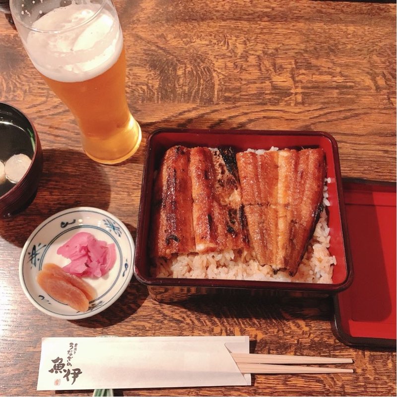 うな重（上）(炭焼きうなぎの魚伊 本店)