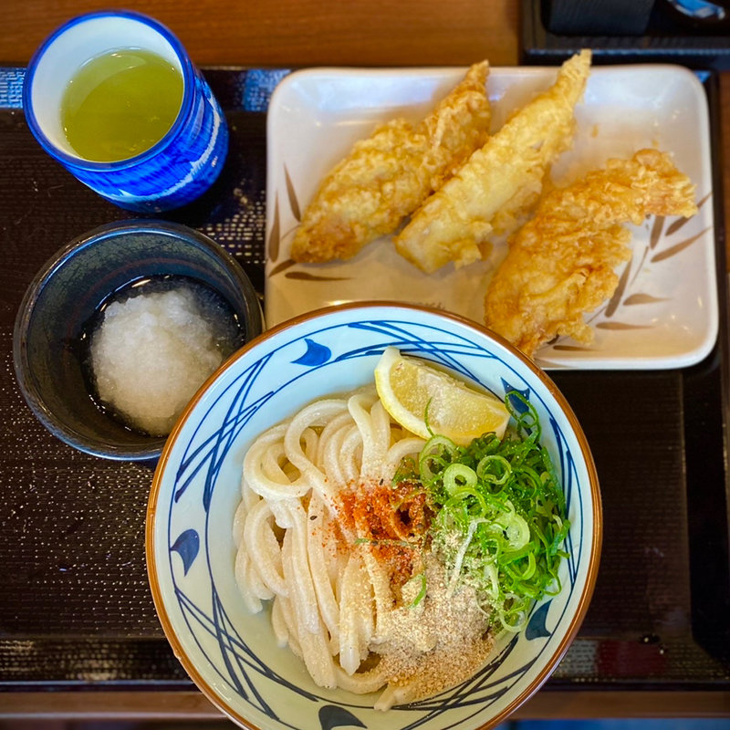 おろし醤油うどん(丸亀製麺小平)