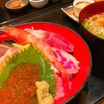 海鮮丼セット(たちばな グランフロント大阪 )