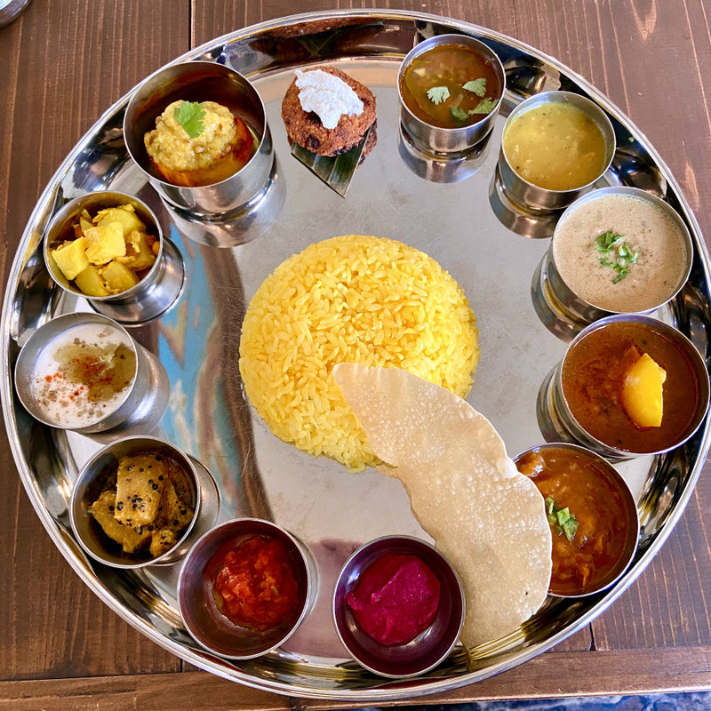 スペシャルプレート(スパイスカレーコフタ)